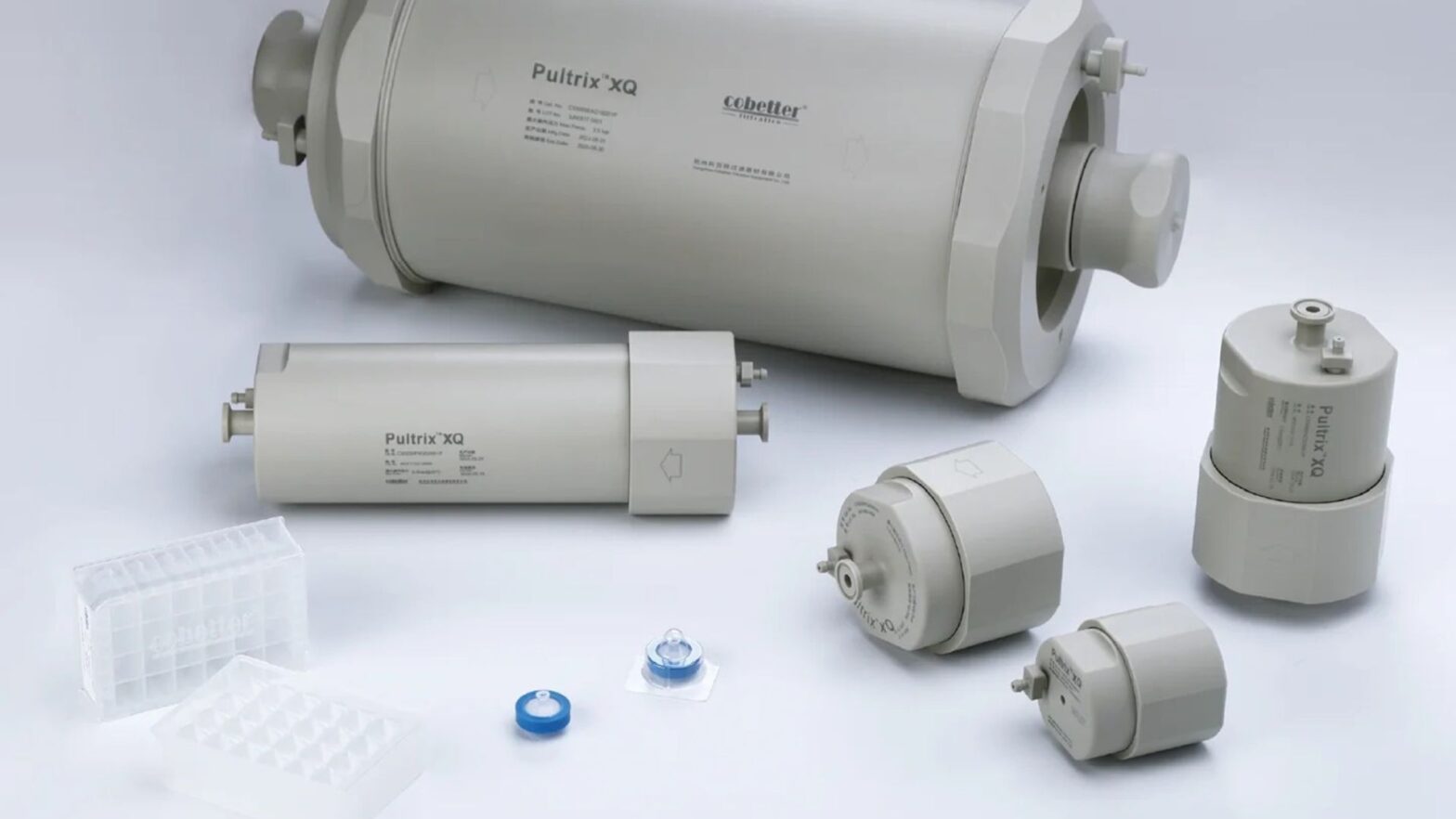 Purify biomolecules faster with CoPure's Pultrix™ XQ Membrane filters in Australia Chromatography Process Filter.